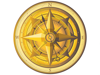 Vector Compass illustration vector