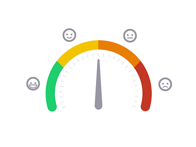 Barometer gauge satisfactory smile users