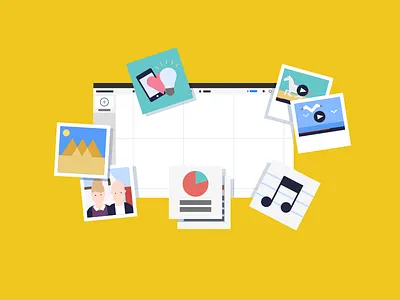 Tour2 applied flat illustration sequence vector web