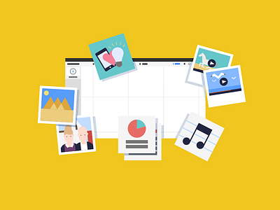 Tour2 applied flat illustration sequence vector web