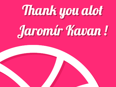 Thank you ! desing dribbble