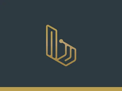 Scrapped Mark branding logo monogram