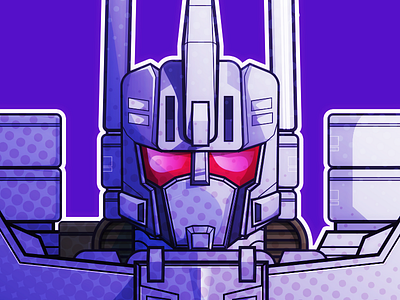 Bruticus Preview bruticus illustration sticker transformer vector