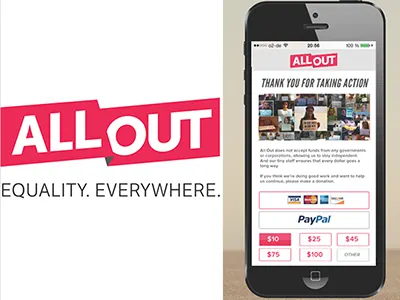 Exploration: AllOut Mobile mobile app ui ux