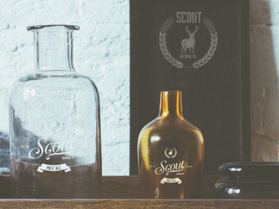 Scout Brewing Co. kit artisanal beer branding brewing deer food scout