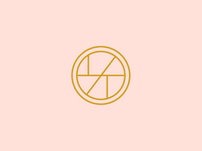 LT monogram concept circle geometric line logo monogram simple