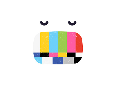 Test Signal dinner face open signal smiley swallow test tv