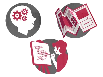 Qcode illustration qcode spot website