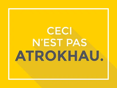 CECI N'EST PAS ATROKHAU. atrokhau clean crisp flat flat ui colors flat ui pro form minimal simple ui yellow