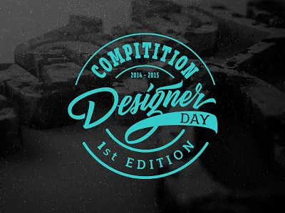 Designer Day brush custom type dd hand lettering typography