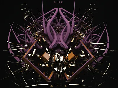 // #2 - 怠惰な神 [ Taidana kami ] 3d cg