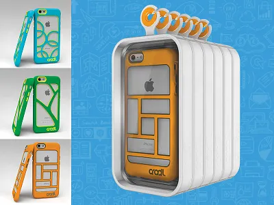 cradl. case Products branding design denver logo packaging rendering web zenman