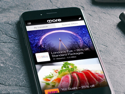 More iOS App discovery ios app mobile ui design more app