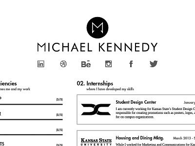Resume Redesign branding in job personal progress redesign resume search work