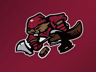O Canada!... beaver beaverjax branding cap hat identity logo lumberjack sigma kappa brands slavo kiss sport team