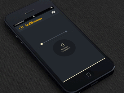 Lufthansa flight tracker animation after airline animation app effects gif ios iphone mobile plane tracker