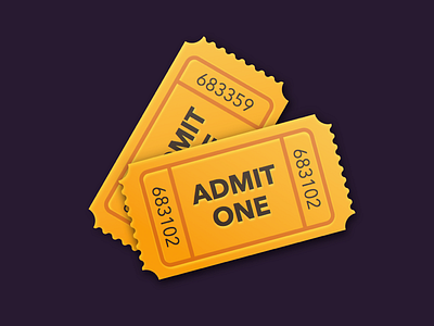 Tickets Icon apple best design designer icon ios ipad iphone mobile ui ux