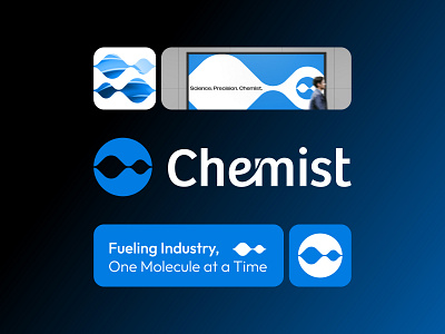 Chemist logo branding brand identity branding circle logo design fintech identity logo logo design logo identity logo mark modern modern logo shape symbol tech technology ui visual identity