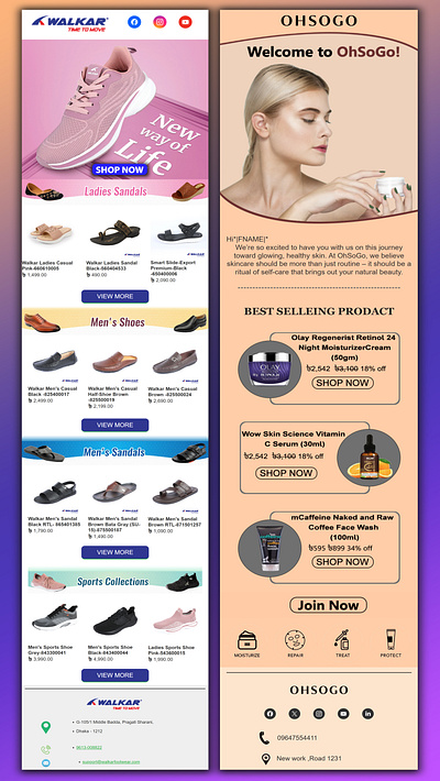 Custom Email Template Design brevo brevo email template ecommerce marketing email automation email campaign email design email marketing email newsletter email template html email template html newsletter klaviyo klaviyo flows klaviyo template mailchimp mailchimp template newsletter newsletter design responsive email