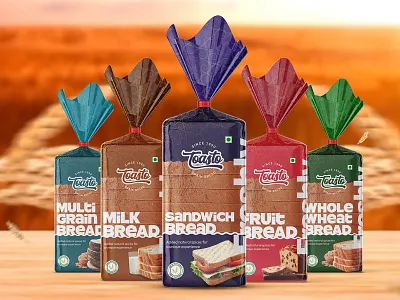 Toasto Bread Package Design | MindzMap branding graphic design logo