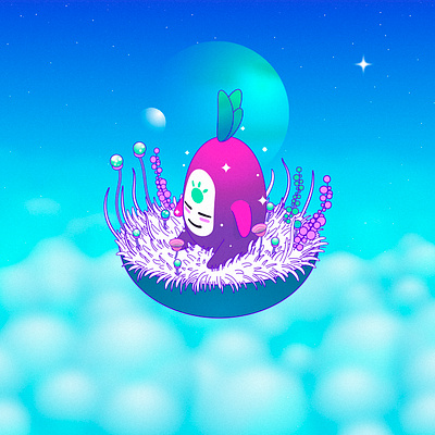 Andromeda 🌟 adobe adobeillustrator adobephotoshop characterdesign illustration illustrator isometric vector