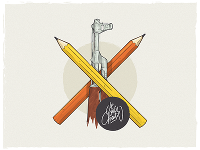 Je suis charlie aro berlin charliehebdo christianschupp illustration jesuischarlie paris vector