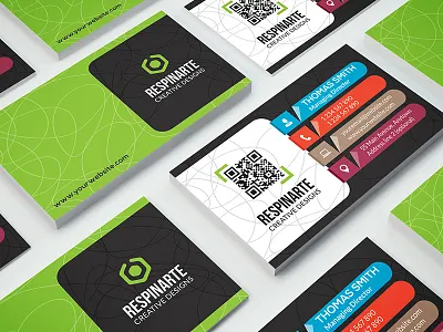 Corporate Business Card - RA80 business card corporate respinarte
