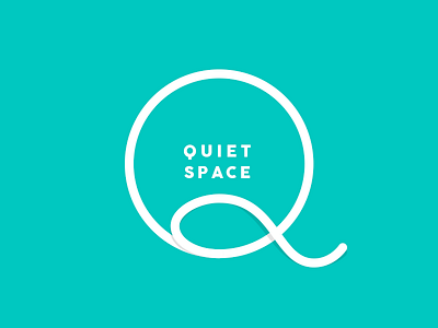 Quiet Space brush calligraphy hand lettering ink lettering marker pen sharpie type typography