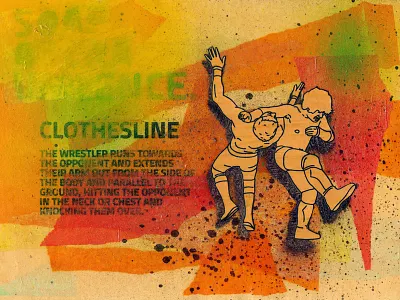 SOAP OPERA VIOLENCE - Clothesline soap opera violence wrestling wwe