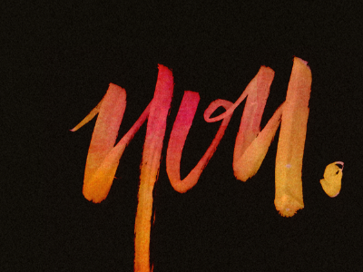 u type typography