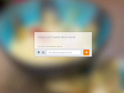 Quick email modal ui web