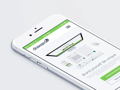 Website Redesign app design flat ios ipad iphone mobile portfolio ui ux web