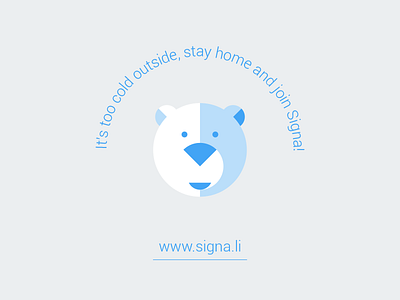 It's too cold outside… android design signa ui website