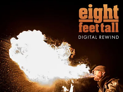 Digital Rewind Album Cover album cover graphic design