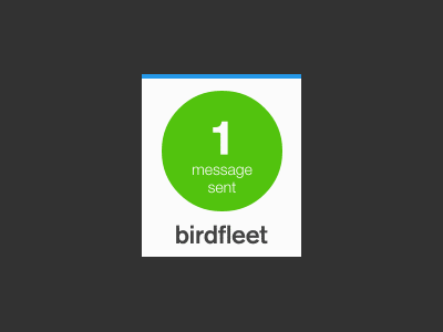 Birdfleet sending action end animation action animation feedback