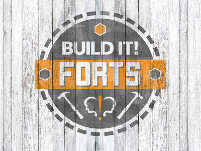 Forts build carolina durham gray grey hammer logo museum north orange type wood