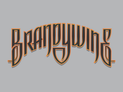 Brandywine handlettering logo