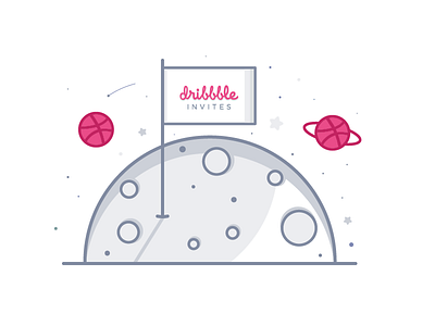 Dribbble invites dribbble giveaway illustration invitation invite invites