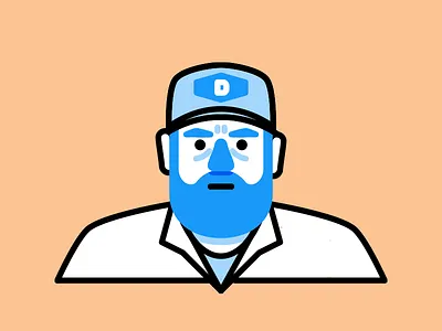 Draplin aaron draplin illustration local masters portrait real thread