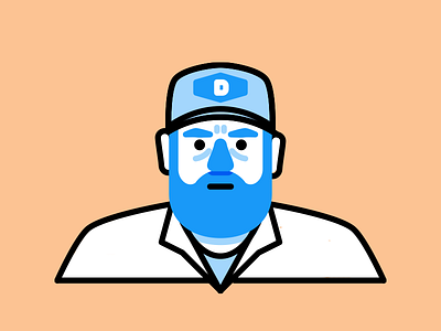 Draplin aaron draplin illustration local masters portrait real thread