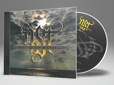 No Sky Today cd cover design logo packaging