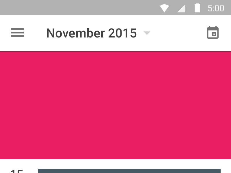 Lollipop Color Bar android android lollipop gif google google design illustration material design photoshop status bar