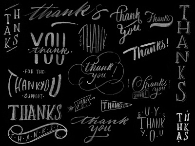 Thank YOU ! custom handlettering handmade lettering type typography