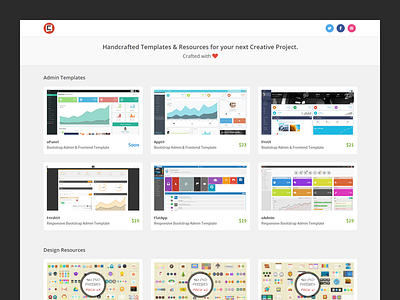Redesigned ecommerce flat redesign store ui user interface
