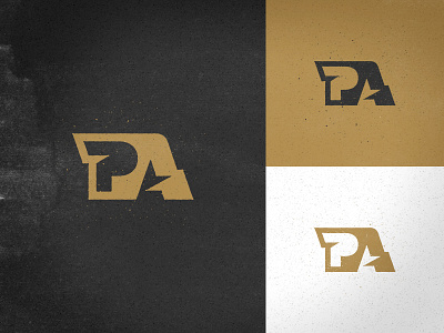 PA Logo branding logo mark monogram
