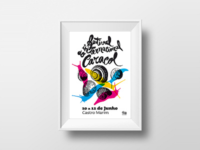 FIC Poster art direction caligraphy cmyk graphic handscript overprint type typography