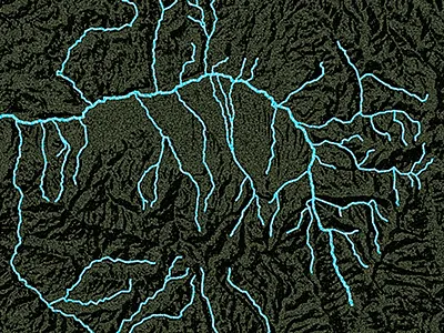 Save the Rivers illustration illustrator oregon river