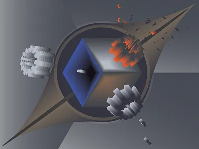 Interstellar Universe interstellar lowpoly planets spaceship universe