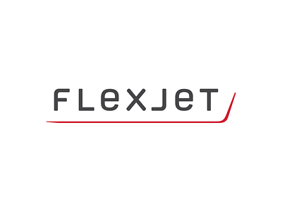 Flexjet Winglet Refresh identity logo plane redesign refresh symbol