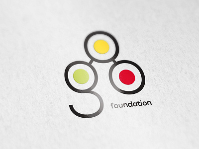 Go Fundation logo identity logotype
